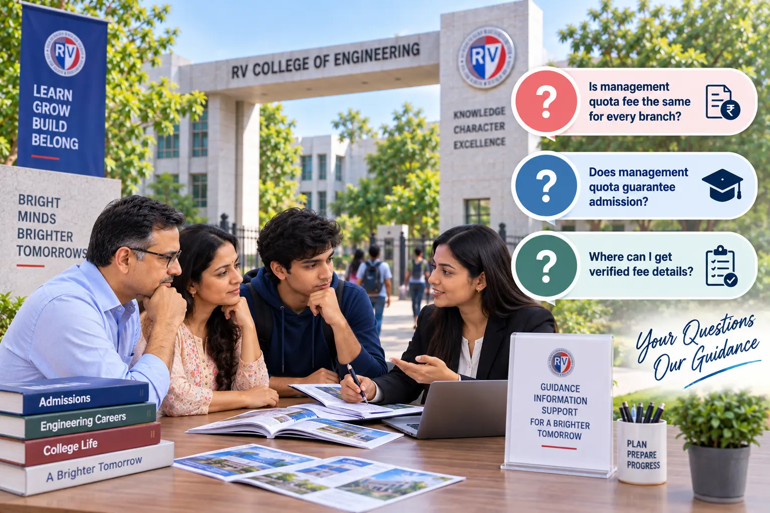 Management Quota Fees for RVCE – Frequently Asked Questions