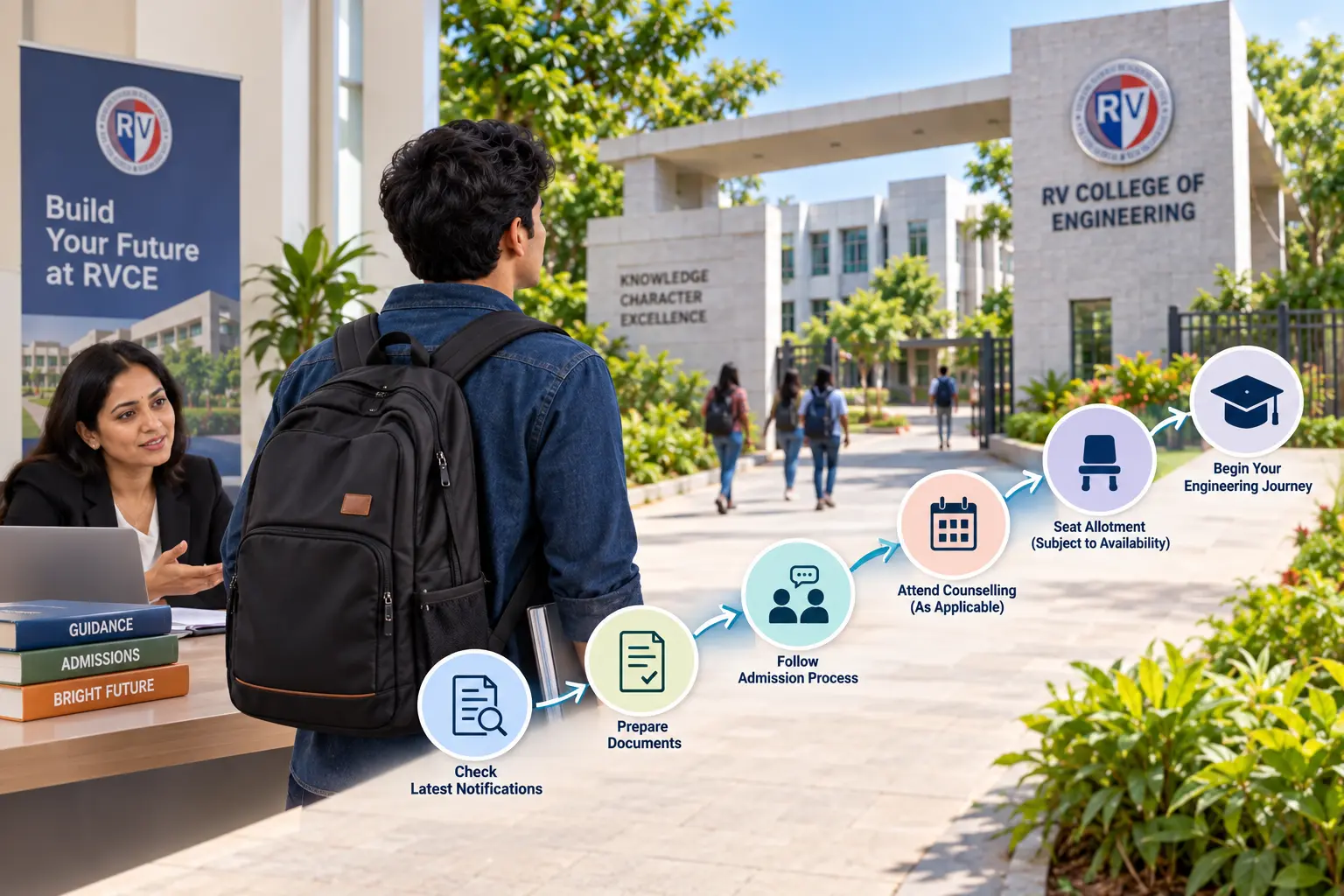RVCE Admission Through Management Quota – How It Works