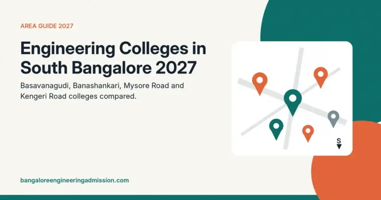 Engineering colleges in South Bangalore 2027 admission guide