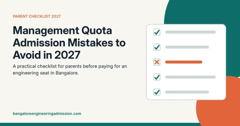 Management quota admission mistakes to avoid 2027 checklist